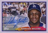 2022 Topps Archives 1988 Topps Big Minis #88BM34 Adrian Beltre Autograph Baseball Card