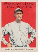 1915 Cracker Jack #125 Bert Niehoff Baseball Card