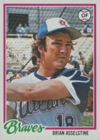 1978 Topps #372 Brian Asselstine Baseball Card