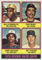 1976 Topps #592 Rookie Infielders Baseball Card