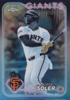 2024 Topps Chrome #223 Jorge Soler Frozenfractor Baseball Card