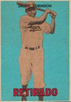 1967 Venezuela Topps #184 Jackie Robinson Baseball Card