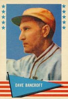 1961 Fleer #7 Dave Bancroft Baseball Card