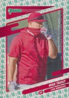 2021 Panini Donruss #170 Mike Trout SP-Liberty Baseball Card