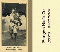 1916 Burgess-Nash Co. #159 Tom Seaton Baseball Card