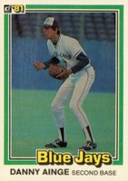 1981 Donruss #569 Danny Ainge Baseball Card