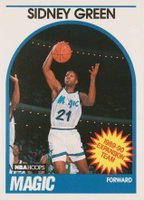 1989 Hoops #305 Sidney Green Basketball Card