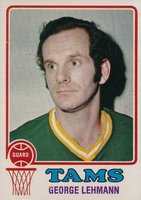 1973 Topps #194 George Lehmann Basketball Card