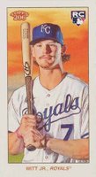 2022 Topps 206 # Bobby Witt Jr. Baseball Card