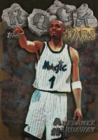 1997 Topps Rock Stars #RS6 Anfernee Hardaway Basketball Card