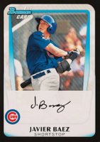 2011 Bowman Draft Prospects  #BDPP6 Javier Baez Baseball Card