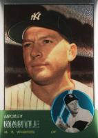 1996 Topps Mantle Finest #13 1963 Topps Reprint Baseball Card
