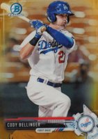 2017 Bowman Chrome Mini #BCP149 Cody Bellinger Bowman Prospects-Gold Refractor Baseball Card