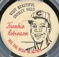 1963 French Bauer Reds Milk Caps # Frank Robinson Baseball Card