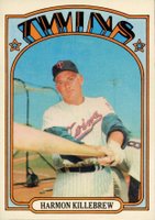 1972 Topps #51 Harmon Killebrew Baseball Card