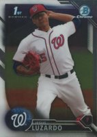 2016 Bowman Draft  #BDC59 Jesus Luzardo Chrome Baseball Card