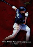 1999 Finest Hank Aaron Award #HA7 Alex Rodriguez Baseball Card