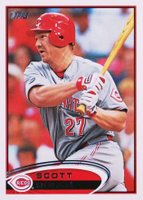 2012 Topps #255 Scott Rolen Baseball Card