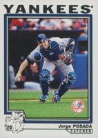 2004 Topps  #98 Jorge Posada Baseball Card