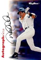 2001 Fleer Legacy Derek Jeter Collection # Derek Jeter '96 Autographics-Autograph Baseball Card