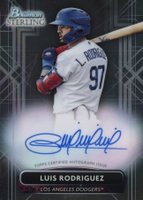 2022 Bowman Sterling Prospect Autographs #PALR Luis Rodriguez Baseball Card