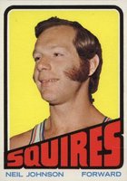 1972 Topps #222 Neil Johnson Basketball Card