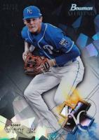 2021 Bowman Sterling #BSP31 Bobby Witt Jr. Black Atomic Refractor Baseball Card
