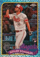 2024 Topps Silver Pack 1989 Chrome Promo #T89C49 Nolan Schanuel Baseball Card