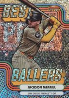 2024 Bowman's Best Best Ballers #BB2 Jackson Merrill Mini Diamond Baseball Card