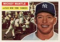 1996 Topps Mantle Redemption # 1956 Topps Baseball Card