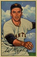 1952 Bowman #66 Sal Maglie Baseball Card