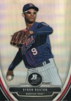 2013 Bowman Platinum Chrome Prospects #19 Byron Buxton Baseball Card