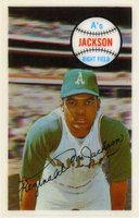 1970 Kellogg's Kelloggs #32 Reggie Jackson Baseball Card