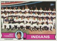 1979 Topps #96 Cleveland Indians Team Baseball Card