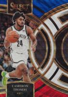 2023 Panini Select #195 Cameron Thomas Tri-Color Basketball Card