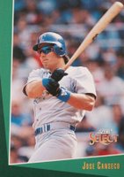 1993 Select #364 Jose Canseco Baseball Card
