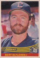 1984 Donruss #129 Bert Blyleven Baseball Card
