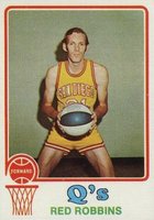 1973 Topps #193 Red Robbins Basketball Card