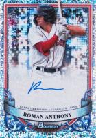 2024 Bowman Sterling Prospect Autographs #PARA Roman Anthony Speckle Refractor Baseball Card