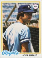 1978 Topps #382 Joe Lahoud Baseball Card