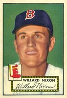 1952 Topps #269 Willard Nixon Baseball Card