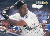 1994 Collector's Choice #354 Frank Thomas Silver Signature Baseball Card