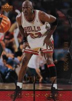 1998 Upper Deck MJx #76 Michael Jordan Red Basketball Card