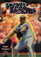 1999 Topps Power Brokers #PB19 Roger Clemens Refractor Baseball Card