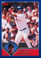 2003 Topps #550 Manny Ramirez Baseball Card