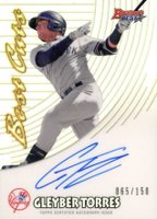 2017 Bowman's Best 1997 Best Cuts #GT Gleyber Torres Autograph Baseball Card