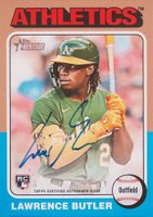 2024 Topps Heritage Real One Autographs #ROALB Lawrence Butler Baseball Card