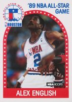 1989 Hoops #133 Alex English All-Star Basketball Card