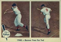 1959 Fleer Ted Williams #36 1948- Banner Year For Ted Baseball Card