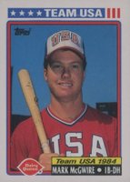 1992 Dairy Queen Team USA #1 Mark McGwire Baseball Card